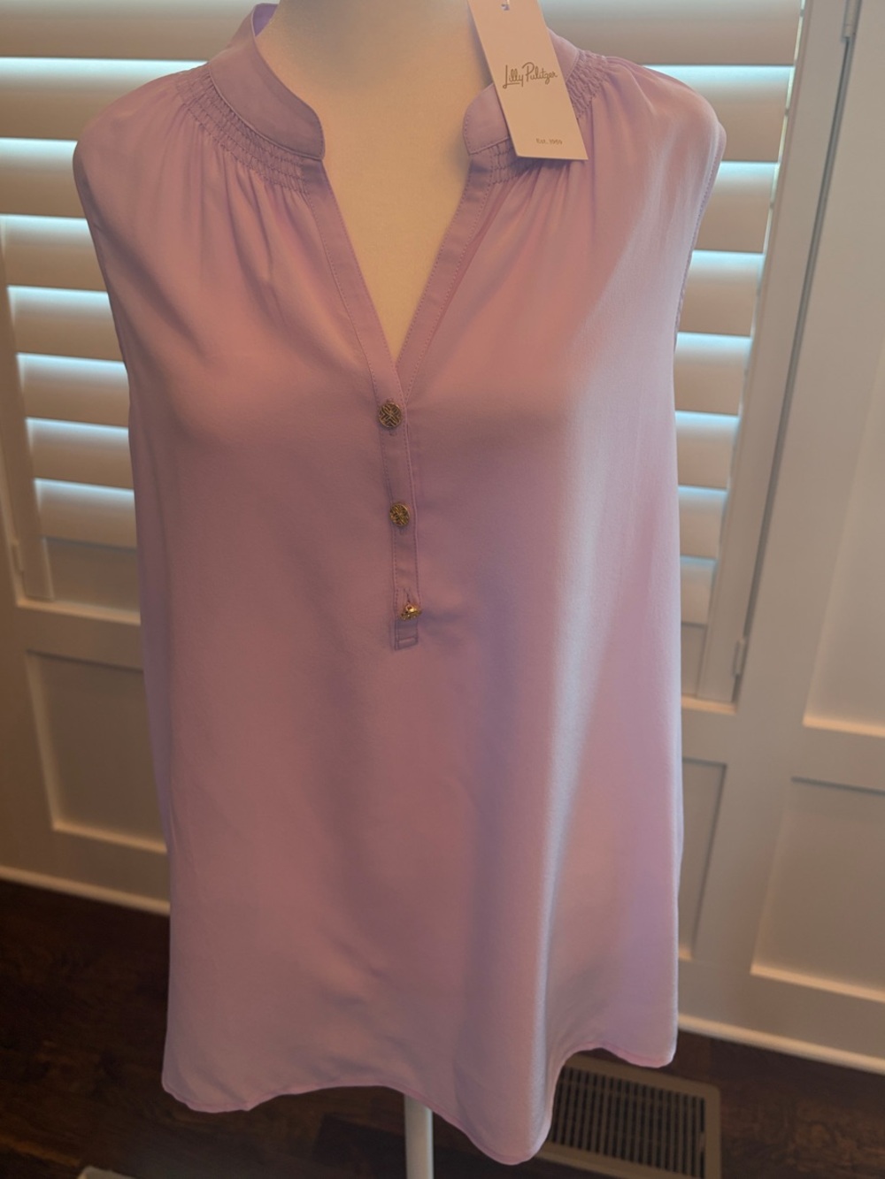 Lilly Pulitzer Sleeveless Elsa Top - Hyacinth